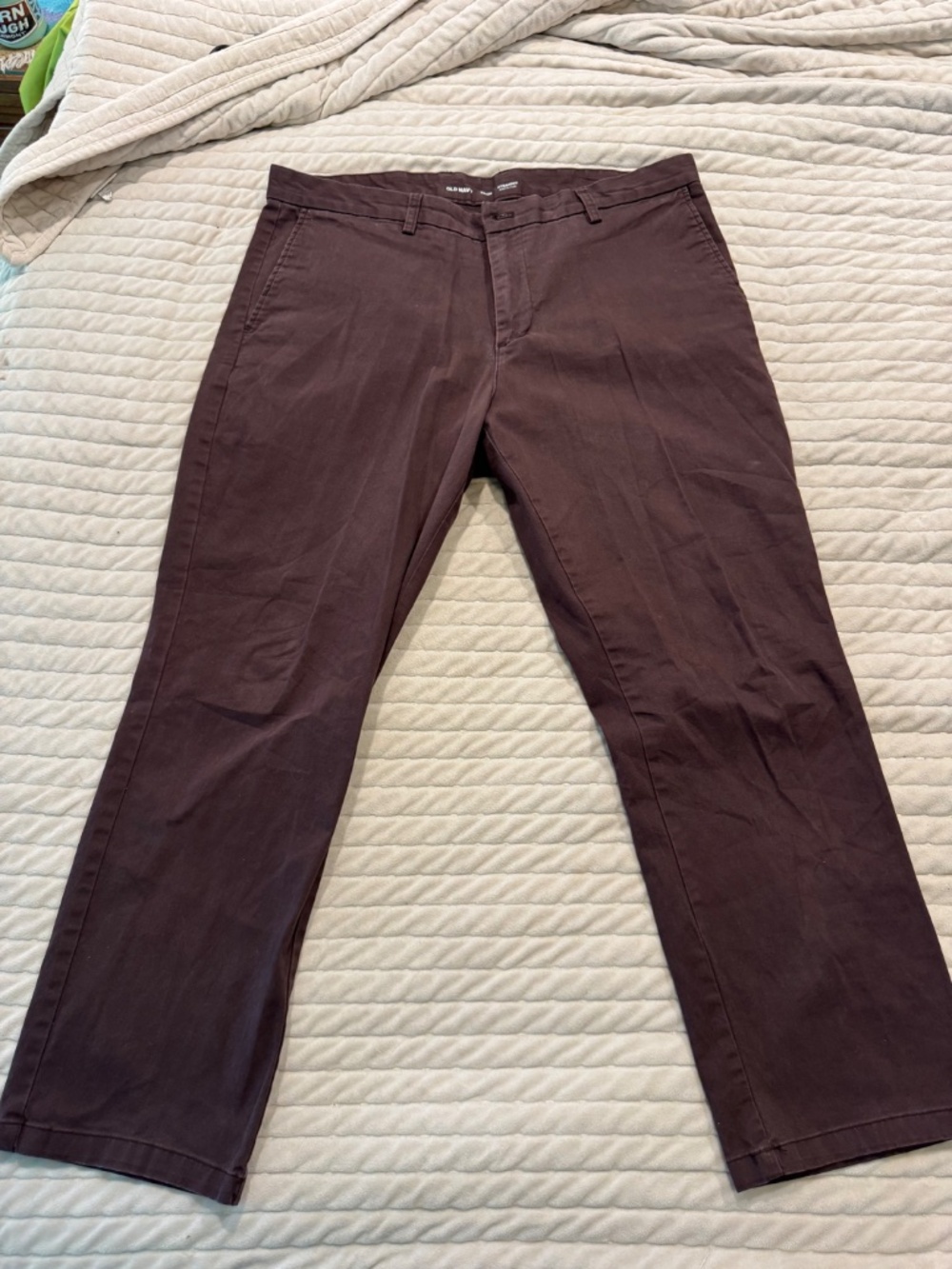 Old Navy Straight Chinos with built in flex